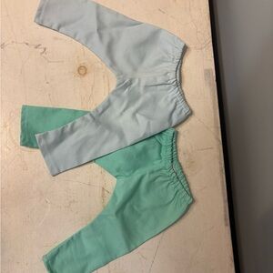 American Girl Doll Mint and Light Blue Bottoms